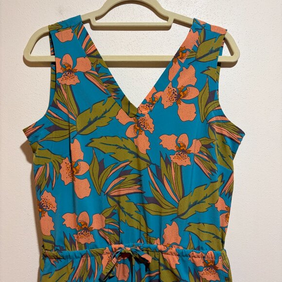 Toad & Co Sunkissed Liv Romper Curacao Aloha Print - Picture 4 of 13